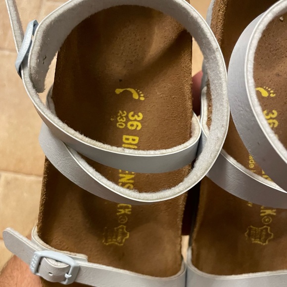 Birkenstock Daloa, Light Blue, Size 5.5, EUC. - Picture 3 of 5